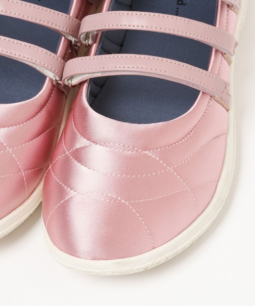 niko and...（ニコアンド）の「オリジナルステッチスニーカーパンプス（パンプス・レディース・ブラック/アイボリー/ピンク・MEDIUM/LARGE）」の10枚目の写真