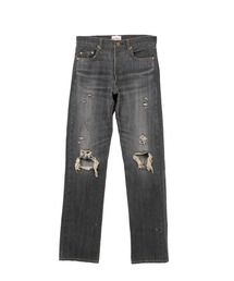Denim Straight Pants