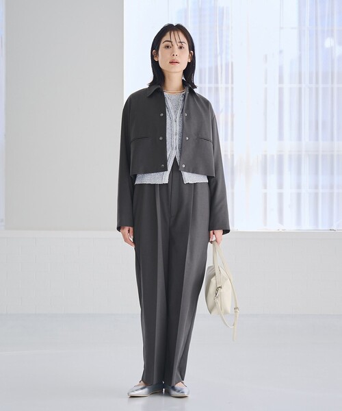 セール】【VERYコラボ】クロップドジャケット（テーラード