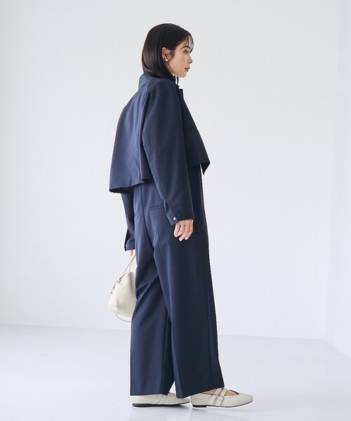 RONEL（ロネル）の「【VERYコラボ】クロップドジャケット（テーラードジャケット・レディース・ブラック/ネイビー/ダークグレー・M/S/L）」の6枚目の写真