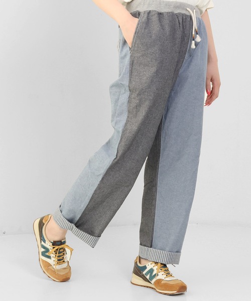 KRIFF MAYER Lady's Collection（クリフメイヤーレディースコレクション）の「ハッピーイージーパンツ（その他パンツ・レディース・カラフル/チャコール/ブルー/ベージュ・MEDIUM/LARGE）」の4枚目の写真