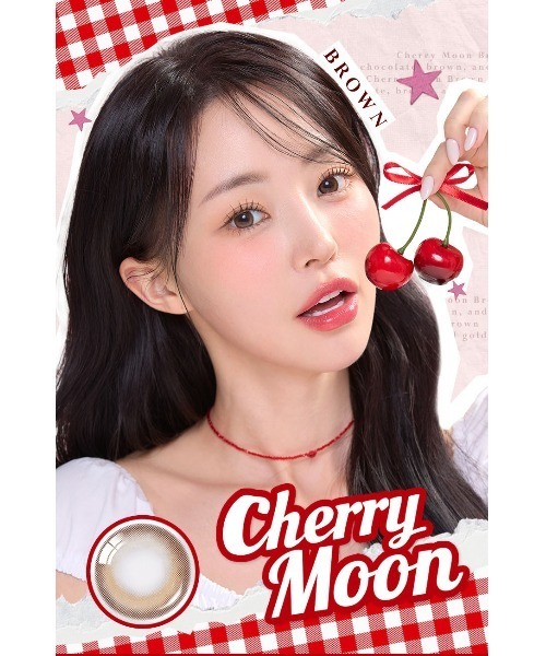 OLENS（オーレンズ）の「OLENS Cherry Moon 1day ブラウン（10枚入り）（コンタクトレンズ・カラコン・レディース・ブラウン・-5.00/-6.00/-6.50/-7.00/-7.50/-8.00/-3.50/-3.75/-4.00/-4.25/-4.50/-4.75/-1.25/-1.75/-2.25/-2.75/-3.00/-3.25/±0.00/-0.50/-1.00/-5.50/-2.50/-2.00/-1.50）」の5枚目の写真