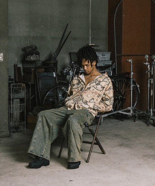 NAUTICA（ノーティカ）の「NAUTICA JEANS CO./ノーティカジーンズ Double Waist Distressed Baggy Curve Denim/ダブルウエスト ディストレスド バギー カーブデニム（デニムパンツ・メンズ・ブルー/ネイビー/ブラック・SMALL/MEDIUM/LARGE）」の19枚目の写真