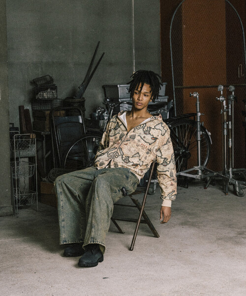 NAUTICA（ノーティカ）の「NAUTICA JEANS CO./ノーティカジーンズ Double Waist Distressed Baggy Curve Denim/ダブルウエスト ディストレスド バギー カーブデニム（デニムパンツ・メンズ・ブルー/ネイビー/ブラック・SMALL/MEDIUM/LARGE）」の20枚目の写真