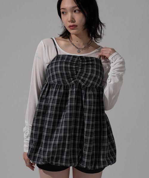 セール】バルーンキャミチュニック【ZOZOTOWN限定アイテム