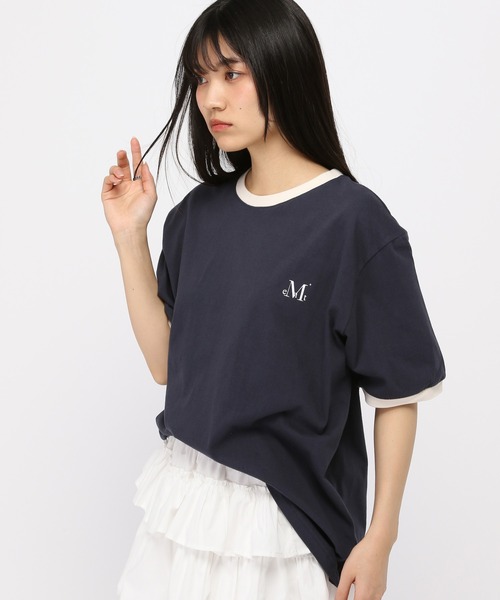 セール】【UNISEX】MUCENT／リンガーT（Tシャツ/カットソー