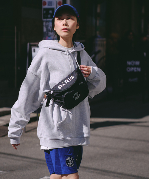 AIR JORDAN（エアジョーダン）の「【NIKE / ナイキ】PSG JORDAN Black Edge Belt Bag MA0996-023（ボディバッグ/ウエストポーチ・メンズ・ブラック・FREE）」の9枚目の写真