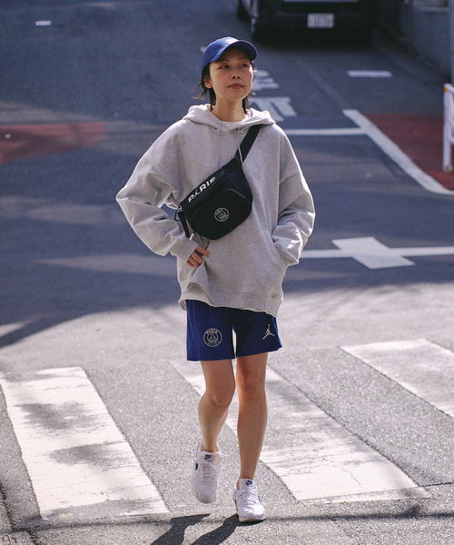 AIR JORDAN（エアジョーダン）の「【NIKE / ナイキ】PSG JORDAN Black Edge Belt Bag MA0996-023（ボディバッグ/ウエストポーチ・メンズ・ブラック・FREE）」の12枚目の写真