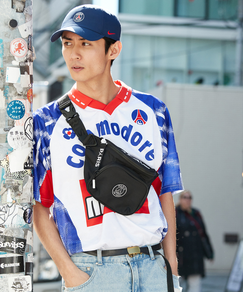AIR JORDAN（エアジョーダン）の「【NIKE / ナイキ】PSG JORDAN Black Edge Belt Bag MA0996-023（ボディバッグ/ウエストポーチ・メンズ・ブラック・FREE）」の18枚目の写真