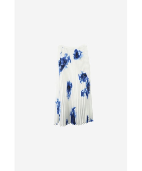 LOVE POMME POMME（ラブポムポム）の「Flower Print Pleats Skirt（スカート・レディース・ブルー・FREE）」の9枚目の写真
