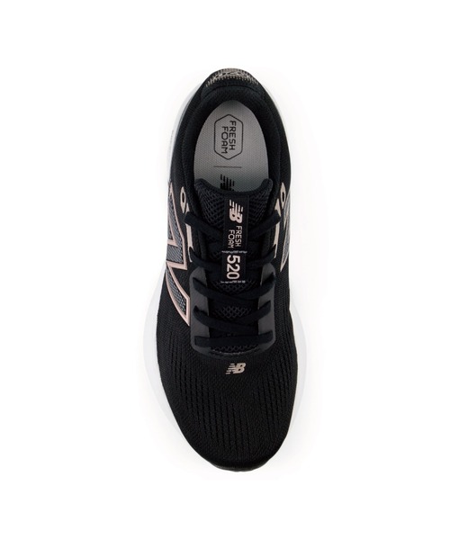 NEW BALANCE(ニューバランス)の「【New Balance/ニューバランス】NB W520LK9 D フレッシュフォーム(スニーカー・レディース・ブラック×ホワイト・25.0cm/24.0cm/23.0cm/22.5cm/23.5cm/24.5cm/25.5cm)」の6枚目の写真