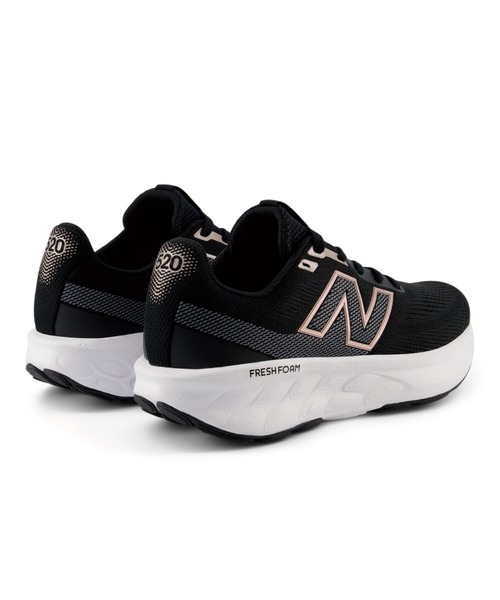 NEW BALANCE(ニューバランス)の「【New Balance/ニューバランス】NB W520LK9 D フレッシュフォーム(スニーカー・レディース・ブラック×ホワイト・25.0cm/24.0cm/23.0cm/22.5cm/23.5cm/24.5cm/25.5cm)」の7枚目の写真