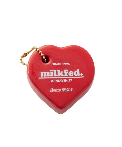 MILKFED.（ミルクフェド）の「MILKFED. HEART KEY FLOAT（キーホルダー・レディース・グリーン/レッド/ネイビー・ONE SIZE）」の3枚目の写真