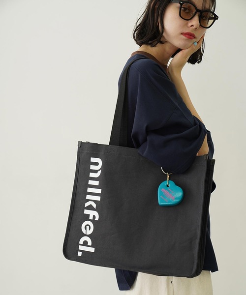 MILKFED.（ミルクフェド）の「MILKFED. HEART KEY FLOAT（キーホルダー・レディース・グリーン/レッド/ネイビー・ONE SIZE）」の4枚目の写真
