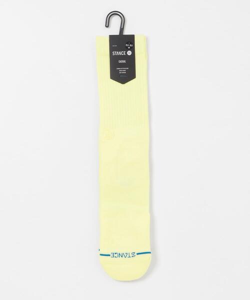 STANCE(スタンス)の「STANCE SOCKS ICON +(ソックス/靴下・メンズ・ブラック/ホワイト/ホワイト系その他・LARGE)」の10枚目の写真