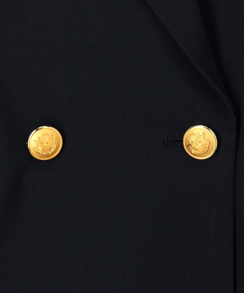 NOLLEY'S LIGHT(ノーリーズライト)の「2wayポプリンテーラードWジャケット(テーラードジャケット・レディース・ネイビー/グレー・36/38)」の12枚目の写真