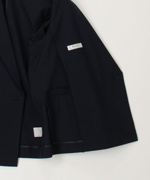 NOLLEY'S LIGHT(ノーリーズライト)の「2wayポプリンテーラードWジャケット(テーラードジャケット・レディース・ネイビー/グレー・36/38)」の13枚目の写真