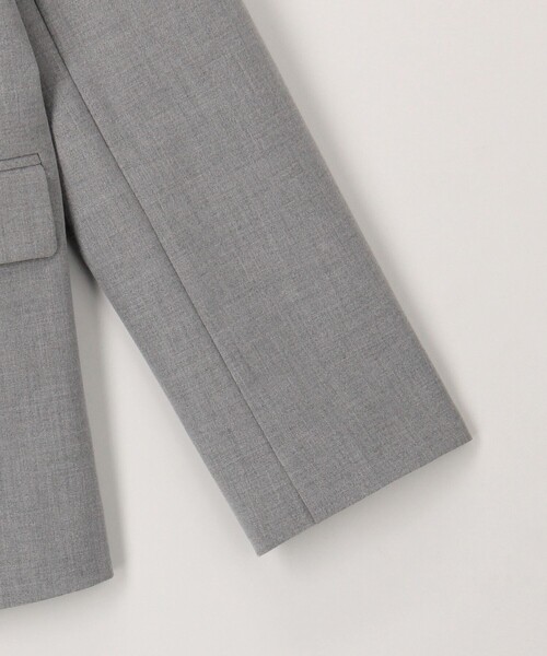 NOLLEY'S LIGHT(ノーリーズライト)の「2wayポプリンテーラードWジャケット(テーラードジャケット・レディース・ネイビー/グレー・36/38)」の19枚目の写真