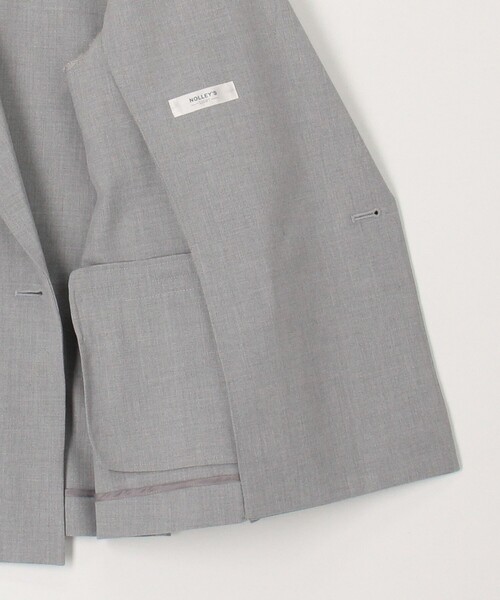 NOLLEY'S LIGHT(ノーリーズライト)の「2wayポプリンテーラードWジャケット(テーラードジャケット・レディース・ネイビー/グレー・36/38)」の21枚目の写真