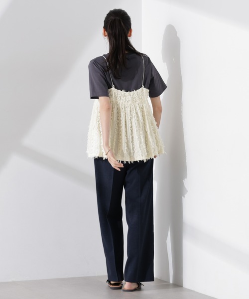 NANO universe（ナノユニバース）の「フリンジキャミソールビスチェ（キャミソール・レディース・ブラック/アイボリー/ブラウン・FREE）」の16枚目の写真