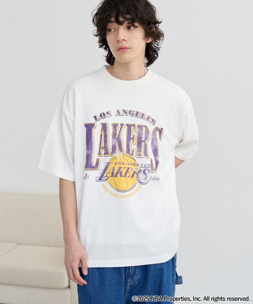 2025年春の 好評につき追加予約】NBA別注ヴィンテージライクプリントTシャツ ファングッズ