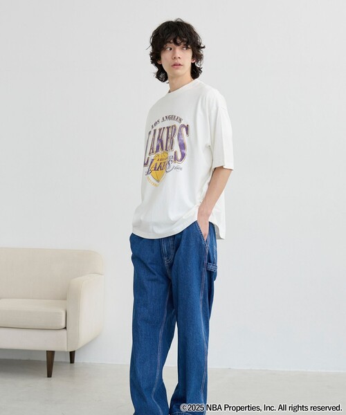NBA プレイヤー プリント Tシャツ 半袖 ヴィンテージシャツ 90s USA製 NBA オフィシャル ブルズ プリント 半袖 Tシャツ