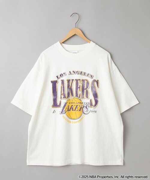 NBA（エヌビーエー）の「NBA別注ヴィンテージライクプリントTシャツ（Tシャツ/カットソー・メンズ・ホワイト/グレー/パープル/ネイビー/ベージュ/ブラック/レッド/その他1・M/L/XL）」の15枚目の写真