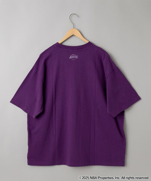 NBA（エヌビーエー）の「NBA別注ヴィンテージライクプリントTシャツ（Tシャツ/カットソー・メンズ・ホワイト/グレー/パープル/ネイビー/ベージュ/ブラック/レッド/その他1・M/L/XL）」の11枚目の写真