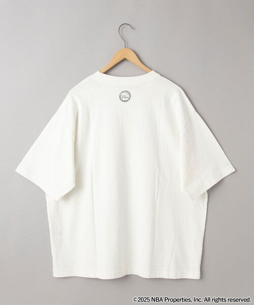 NBA（エヌビーエー）の「NBA別注ヴィンテージライクプリントTシャツ（Tシャツ/カットソー・メンズ・ホワイト/グレー/パープル/ネイビー/ベージュ/ブラック/レッド/その他1・M/L/XL）」の9枚目の写真