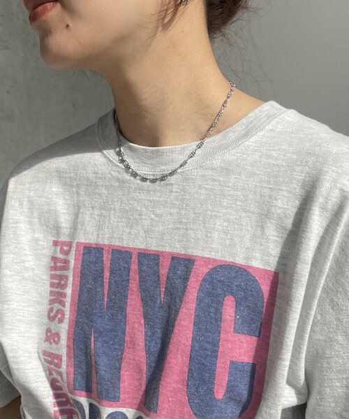 CAPRICIEUX LE'MAGE（カプリシューレマージュ）の「〈GOLDY/ゴールディ〉ツブツブショートネックレス（ネックレス・レディース・ゴールド/シルバー・FREE）」の6枚目の写真