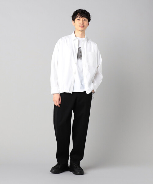 β MEN(ベータメン)の「レイヤード デニムパンツ(デニムパンツ・メンズ・ネイビー/ブラック・L/M)」の5枚目の写真