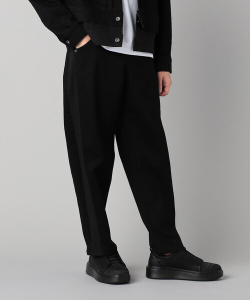 β MEN(ベータメン)の「レイヤード デニムパンツ(デニムパンツ・メンズ・ネイビー/ブラック・L/M)」の6枚目の写真