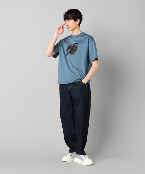 β MEN(ベータメン)の「レイヤード デニムパンツ(デニムパンツ・メンズ・ネイビー/ブラック・L/M)」の10枚目の写真