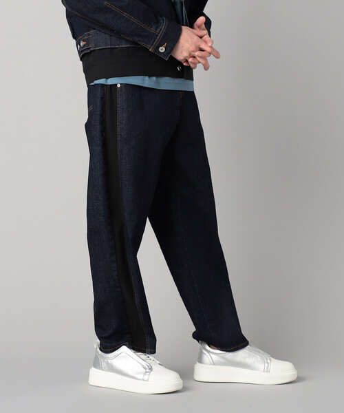 β MEN(ベータメン)の「レイヤード デニムパンツ(デニムパンツ・メンズ・ネイビー/ブラック・L/M)」の13枚目の写真