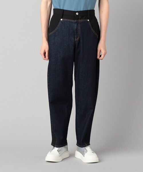 β MEN(ベータメン)の「レイヤード デニムパンツ(デニムパンツ・メンズ・ネイビー/ブラック・L/M)」の14枚目の写真