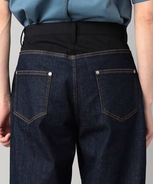 β MEN(ベータメン)の「レイヤード デニムパンツ(デニムパンツ・メンズ・ネイビー/ブラック・L/M)」の18枚目の写真