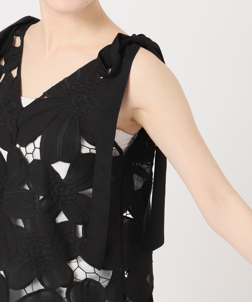 venit/ヴェニットFlower ブラウス　VEG-5523-A venit/ヴェニット FLOWER ブラウス VEG-5523-A（IENA LA BOUCLE