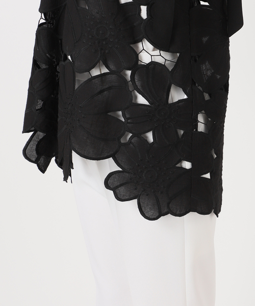 venit/ヴェニットFlower ブラウス　VEG-5523-A venit/ヴェニット FLOWER ブラウス VEG-5523-A（IENA LA BOUCLE