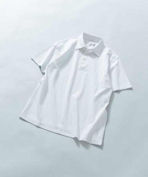 URBAN RESEARCH ROSSO MEN（アーバンリサーチロッソメン）の「『XLサイズあり』ハイパフォーマンスコンフォートポロシャツ（ポロシャツ・メンズ・ブラック/ネイビー/ホワイト/ライトグレー・SMALL/MEDIUM/LARGE/X-LARGE）」の2枚目の写真