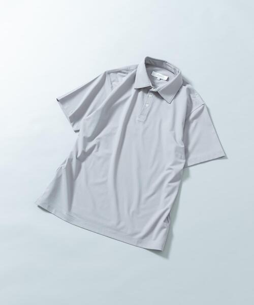 URBAN RESEARCH ROSSO MEN（アーバンリサーチロッソメン）の「『XLサイズあり』ハイパフォーマンスコンフォートポロシャツ（ポロシャツ・メンズ・ブラック/ネイビー/ホワイト/ライトグレー・SMALL/MEDIUM/LARGE/X-LARGE）」の4枚目の写真