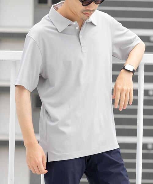 URBAN RESEARCH ROSSO MEN（アーバンリサーチロッソメン）の「『XLサイズあり』ハイパフォーマンスコンフォートポロシャツ（ポロシャツ・メンズ・ブラック/ネイビー/ホワイト/ライトグレー・SMALL/MEDIUM/LARGE/X-LARGE）」の5枚目の写真