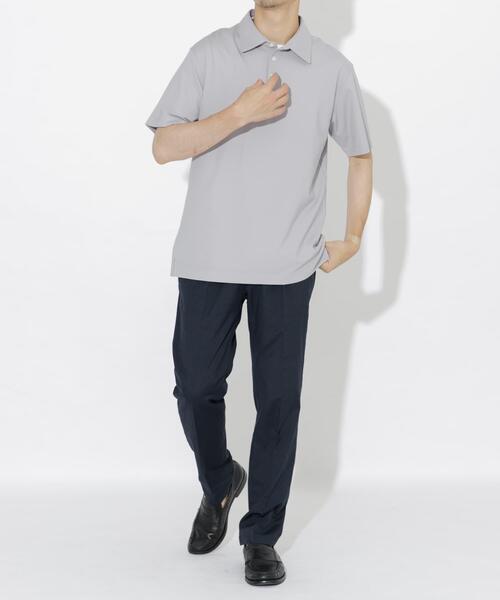 URBAN RESEARCH ROSSO MEN（アーバンリサーチロッソメン）の「『XLサイズあり』ハイパフォーマンスコンフォートポロシャツ（ポロシャツ・メンズ・ブラック/ネイビー/ホワイト/ライトグレー・SMALL/MEDIUM/LARGE/X-LARGE）」の15枚目の写真