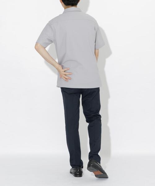 URBAN RESEARCH ROSSO MEN（アーバンリサーチロッソメン）の「『XLサイズあり』ハイパフォーマンスコンフォートポロシャツ（ポロシャツ・メンズ・ブラック/ネイビー/ホワイト/ライトグレー・SMALL/MEDIUM/LARGE/X-LARGE）」の17枚目の写真