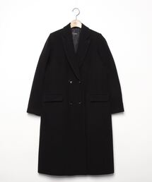 ブランド古着】チェスターコート（ブラック/黒色系・ロング丈）古着