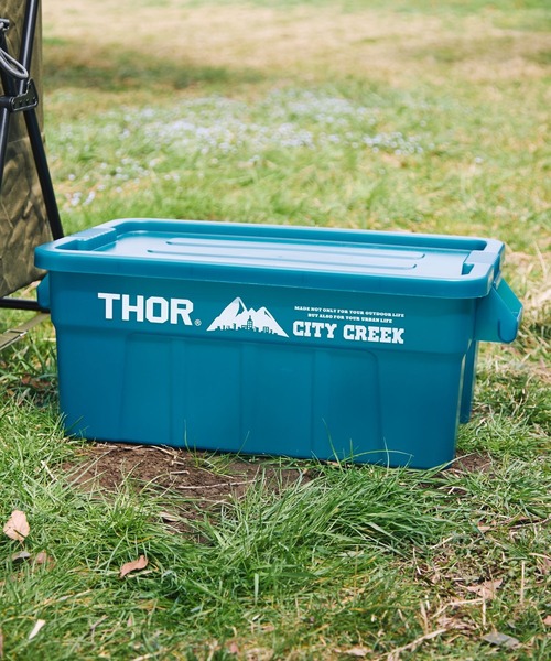 THOR x CITY CREEK 】LARGE TOTE WITH LID 53L（収納グッズ