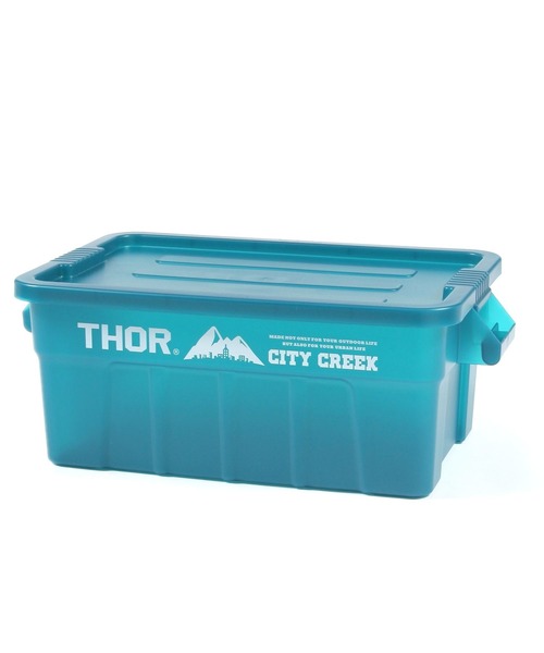 THOR x CITY CREEK 】LARGE TOTE WITH LID 53L（収納グッズ）｜niko