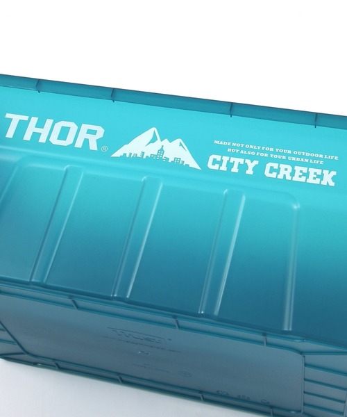 THOR x CITY CREEK 】LARGE TOTE WITH LID 53L（収納グッズ）｜niko