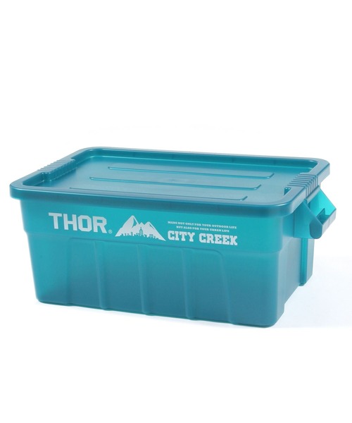 THOR x CITY CREEK 】LARGE TOTE WITH LID 53L（収納グッズ）｜niko