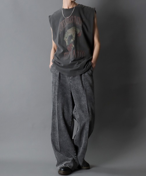 DON ED HARDY ドンエドハーディー　タンクトップ Ed Hardy タンクトップ Hardy/エド・ハーディー ピグメント加工