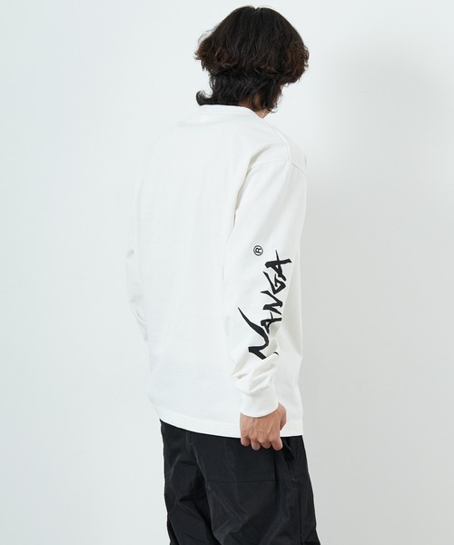 新品　25年春夏 NANGAナンガ　袖ロゴプリント　ロンＴ　白　XＬ 楽天市場】【2025春夏新作】ナンガ NANGA ロンT Tシャツ 長袖